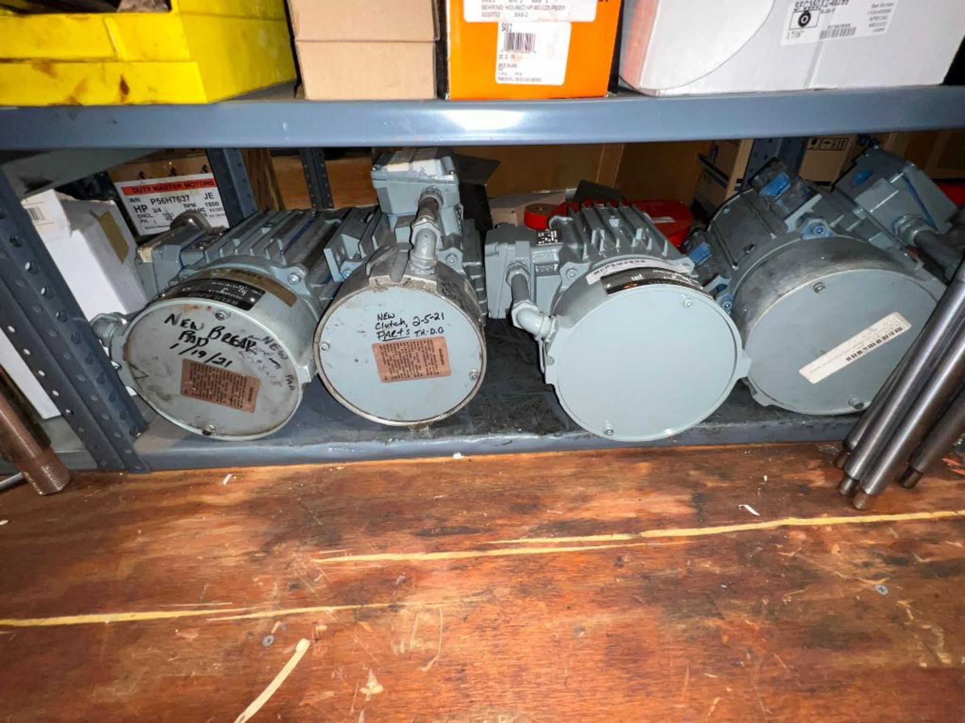 (4) Revland 2 HP 1,800 RPM Motors and Motor Parts - Rigging Fees: $100 - Image 5 of 5