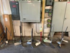 Assorted S/S Tank Agitator Blades - Rigging Fees: $100