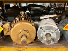 Assorted Motors up to 15 HP Including Baldor's - Rigging Fees: $500