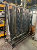 (185) Assorted S/S Plates for Heat Exchanger - Rigging Fees: $200