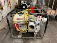 Honda Trash Pump , Model: WT30X - Rigging Fees: $50