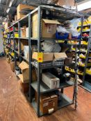 Sections Parts Shelving, Dimensions = 74" x 36" x 18" Diameter - Rigging Fees: $100