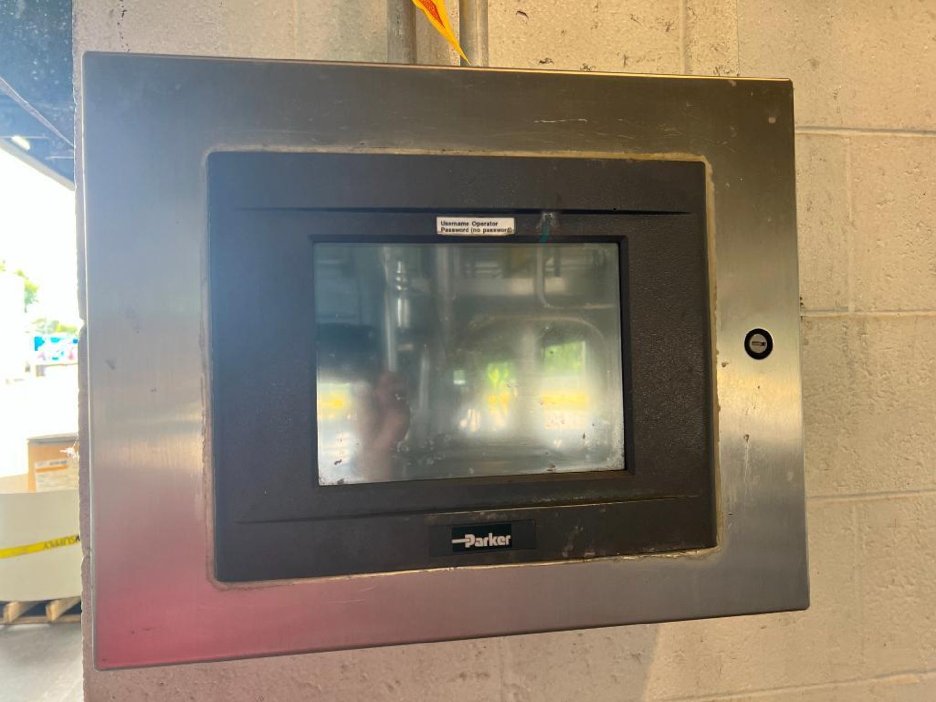 Parker Touch Screen HMI with S/S Enclosure - Rigging Fees: $100