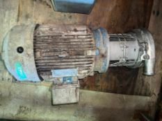 Centrifugal Pump, Assorted Motors, Couplers and Light Housings - Rigging Fees: $50