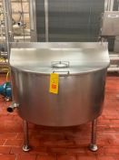 125 Gallon S/S Holding Tank with Hinged Lid, Subject to Bulk Bid - Rigging Fees: $75