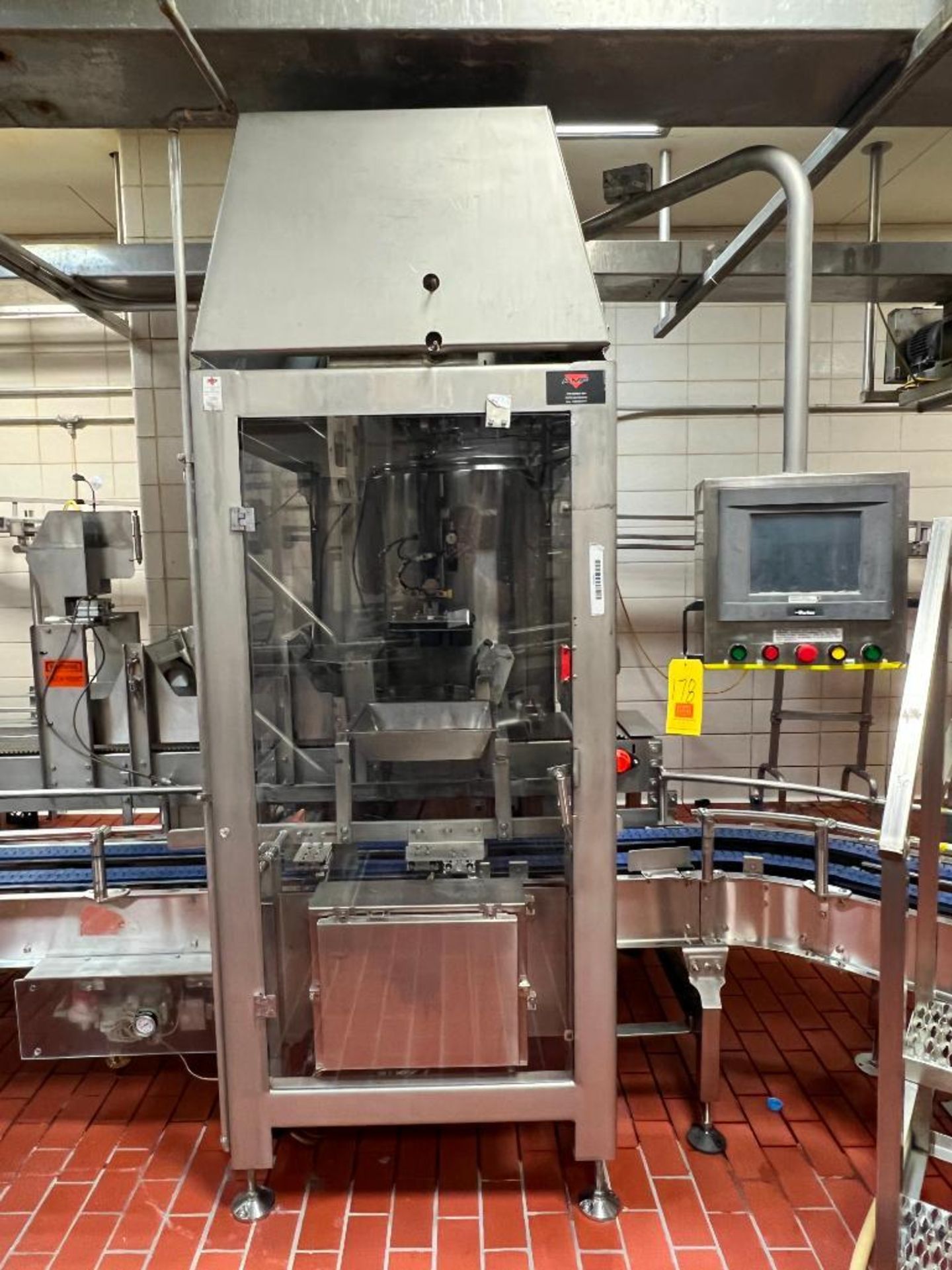 AMF Caser, Model: VERSAPAK, S/N: 2005001 with Parker Touch Screen HMI - Rigging Fees: $1200