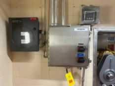 Honeywell Truline Chart Recorder, Air Valves Solenoids, Chromalox Controls and S/S Enclosure