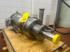 Alfa Laval Centrifugal Pump with Sterling S/S Clad 10 HP 3,525 RPM Motor and 2.5" x 2" S/S Head