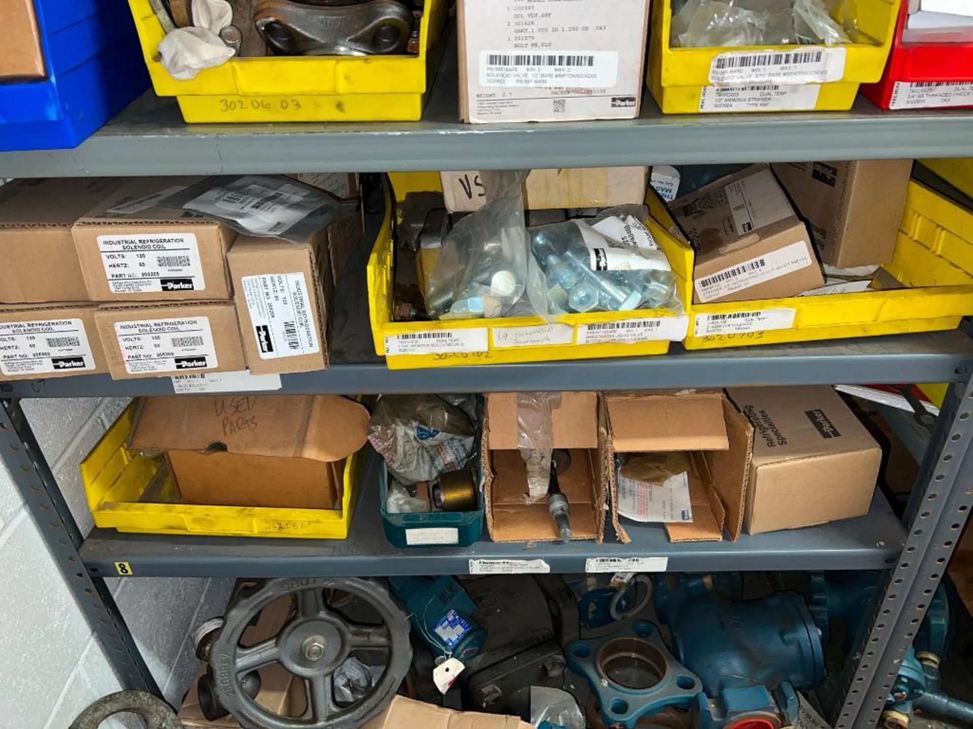 Assorted Gear Boxes, Auger Bit, Door Gaskets, Pump, Pump and Pump Parts, (2) Baldor .75 HP Motors - Image 33 of 35
