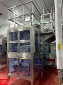 Cryovac Aseptic Vertical Form Fill and Seal Machine, Model: FMAS5005 with FMAS5005 Supplemental Unit