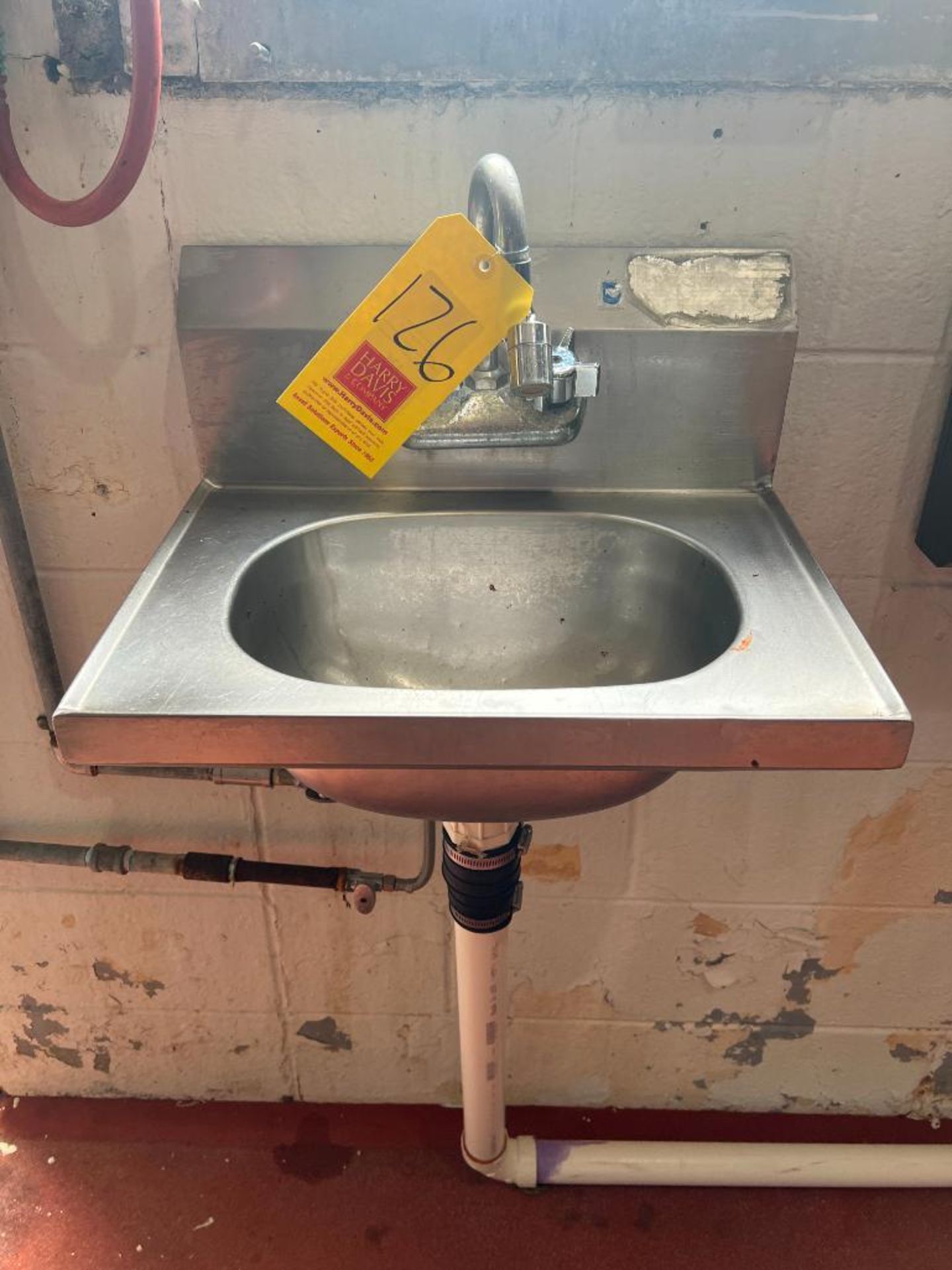 S/S Hand Sink - Rigging Fee: $75