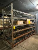 (18) Sections Pallet Racking with Hardening Shelves - Rigging Fee: $2700