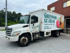 2013 Hino 18' x 10" Refrigerated Single Axle Delivery Truck, Model: 338 with Diesel Engine, Automati