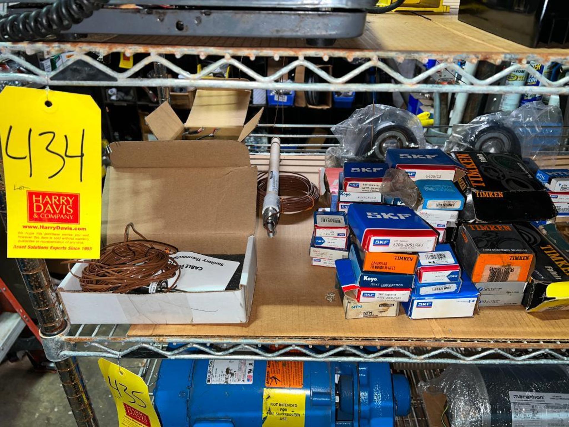 Timken and SKF Bearings, S/S Clamps, Pillow Blocks and Shafts - Rigging Fee: $50