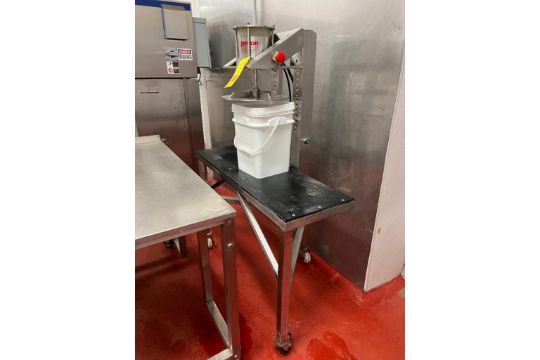 Pryor Packaging Machinery S/S Pneumatic Press and Lid Press - Rigging Fee: $50 - Image 1 of 2