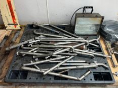 Assorted S/S Piping, up to 1.5" and S/S Air Valve Parts - Rigging Fee: $100