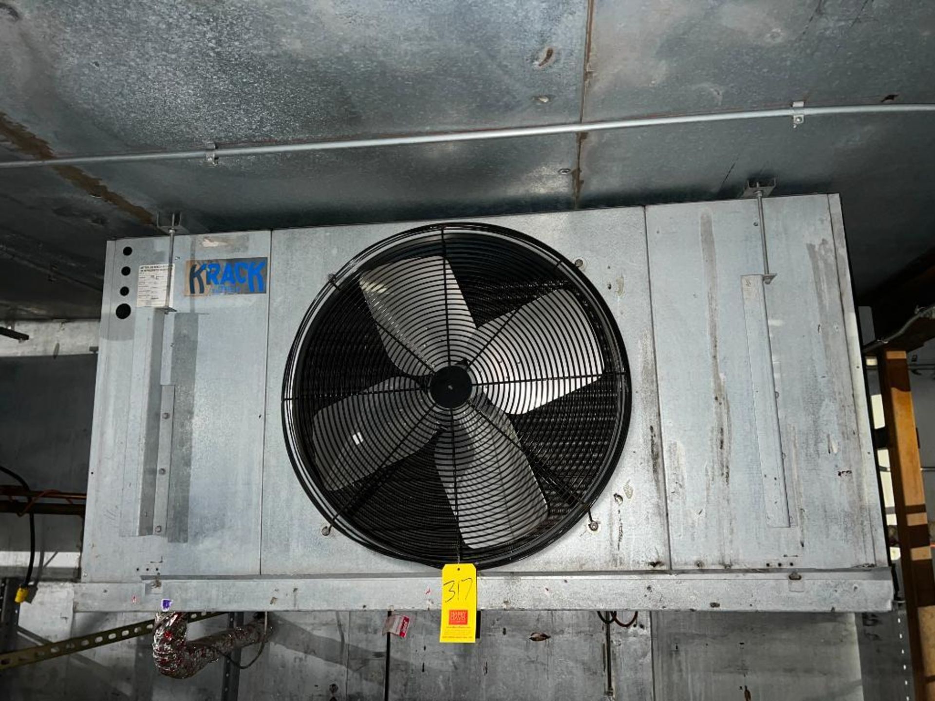 Krack 1-Fan Cooler Evaporator - Rigging Fee: $1000