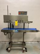 FRM S/S Bag Sealer with Conveyor, Model: FRM-1120LD - Rigging Fee: $500