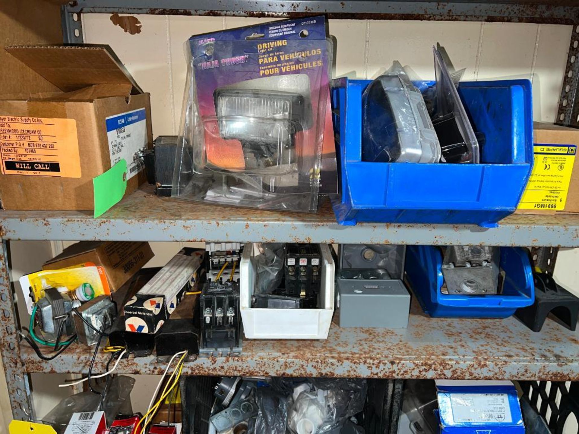 Assorted Electrical Components Including Switches, Solenoid Valves, Wiring, Conduit, Duct Parts, Con - Image 3 of 17