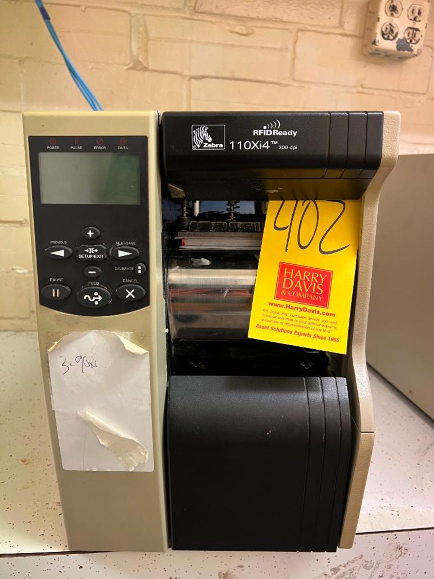 Zebra 110Xi4 Printer - Rigging Fee: $100 - Image 2 of 2