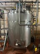 2013 B Cast Stainless 500 Gallon Jacketed S/S Dome-Top Processor, S/N: HD-2013-23A with Vertical Agi