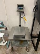AND 60 LB Capacity S/S Digital Scale, Model: HV-60KVWP - Rigging Fee: $50