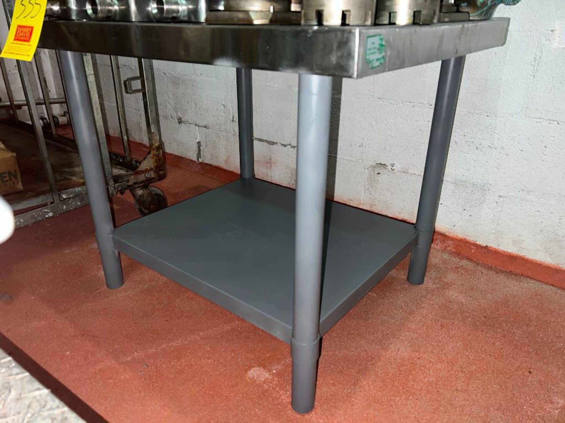 (2) S/S Topped Tables - Rigging Fee: $50 - Image 2 of 2