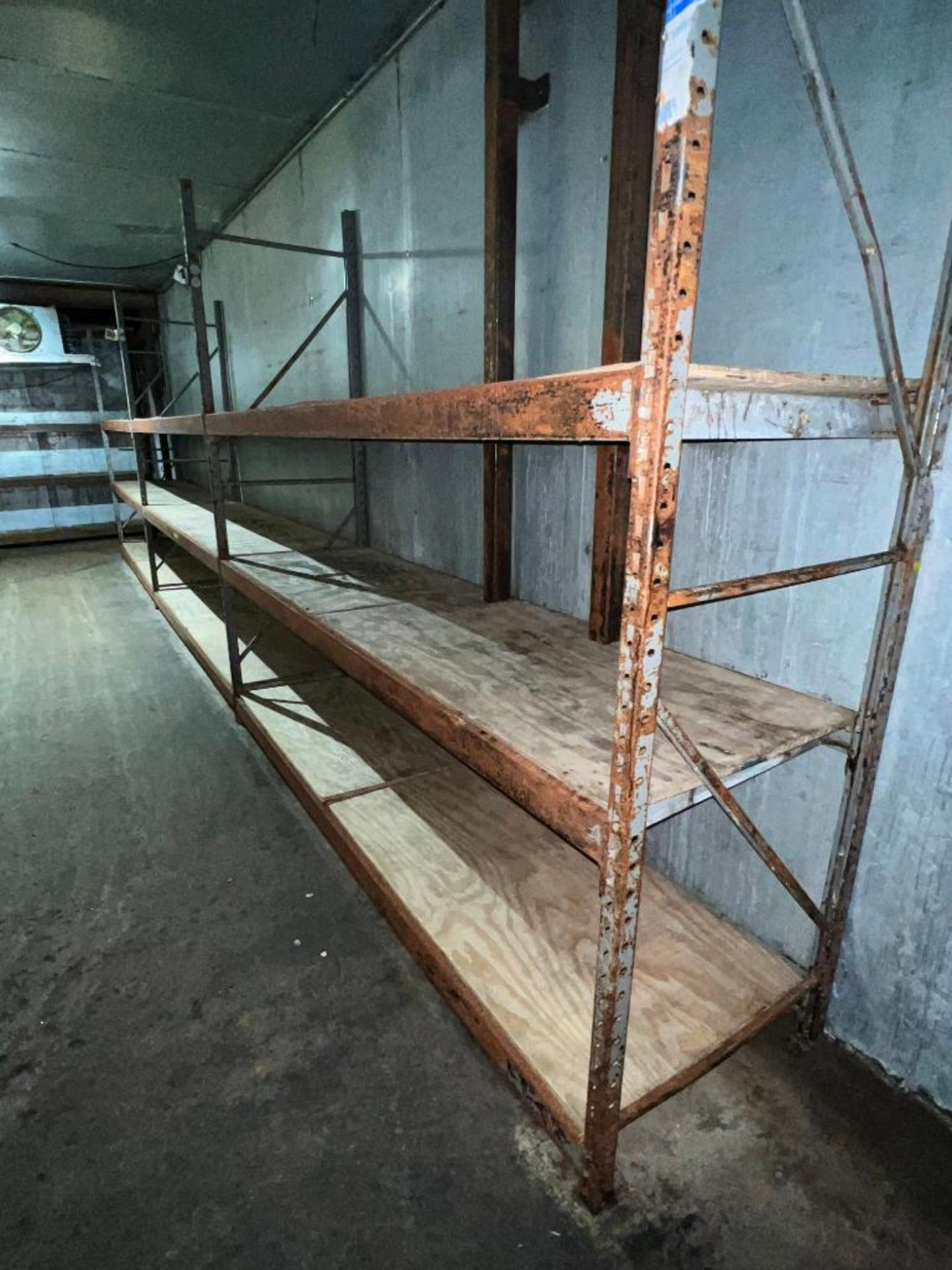 (18) Sections Pallet Racking with Hardening Shelves - Rigging Fee: $2700 - Image 3 of 9