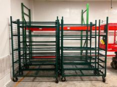 Portable Wire Stock Carts, Dimensions: 56" Length x 7' Tall x 21" Depth - Rigging Fee: $250