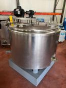 Sterling Dairy 175 Gallon Jacketed S/S Tank, Catalog Number: 5D1616-1.5, S/N: 2295 with Vertical Agi