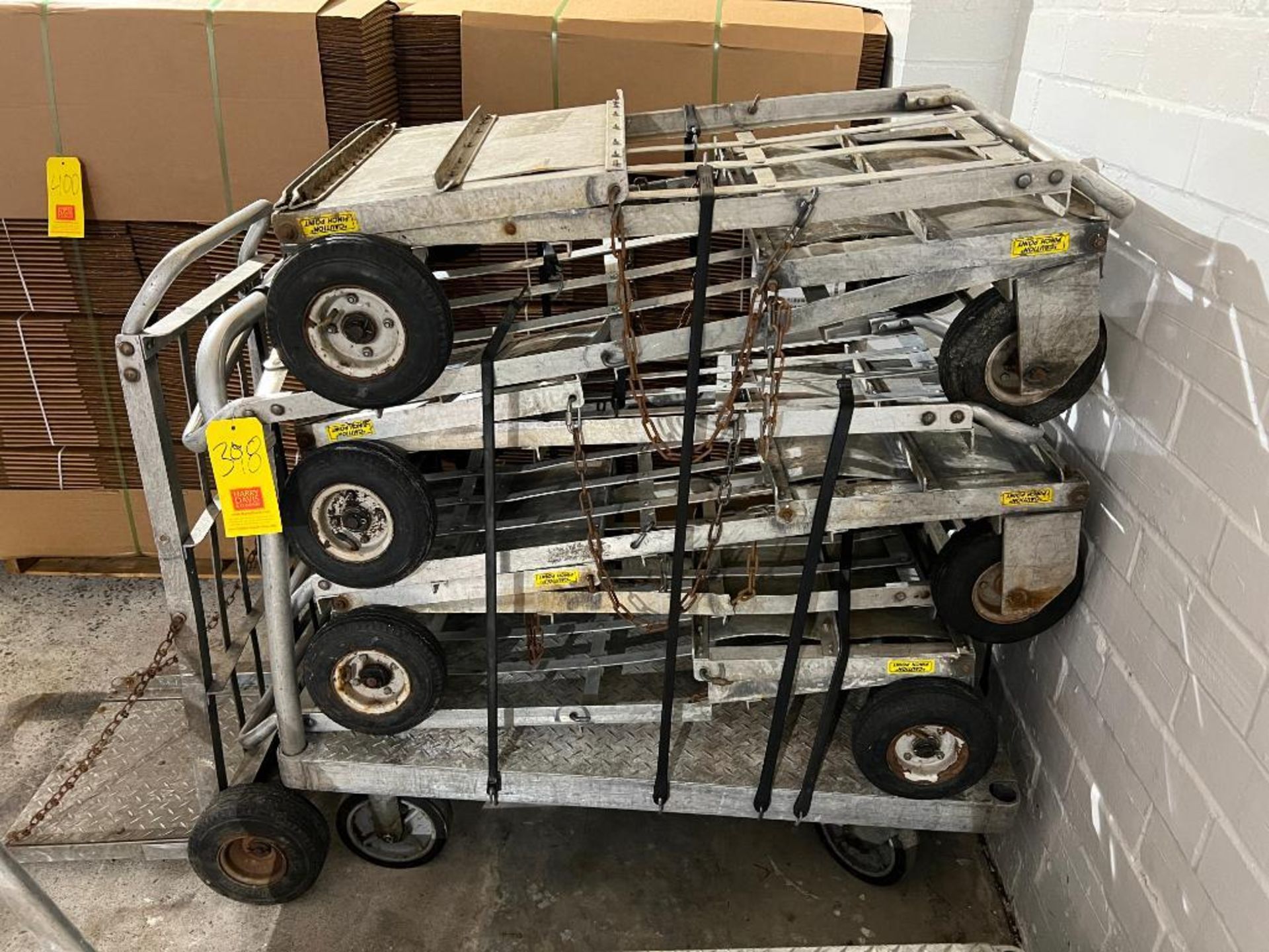 Collapsible S/S Hand Trucks - Rigging Fee: $100
