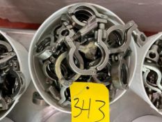 1.5" S/S Clamps - Rigging Fee: $25