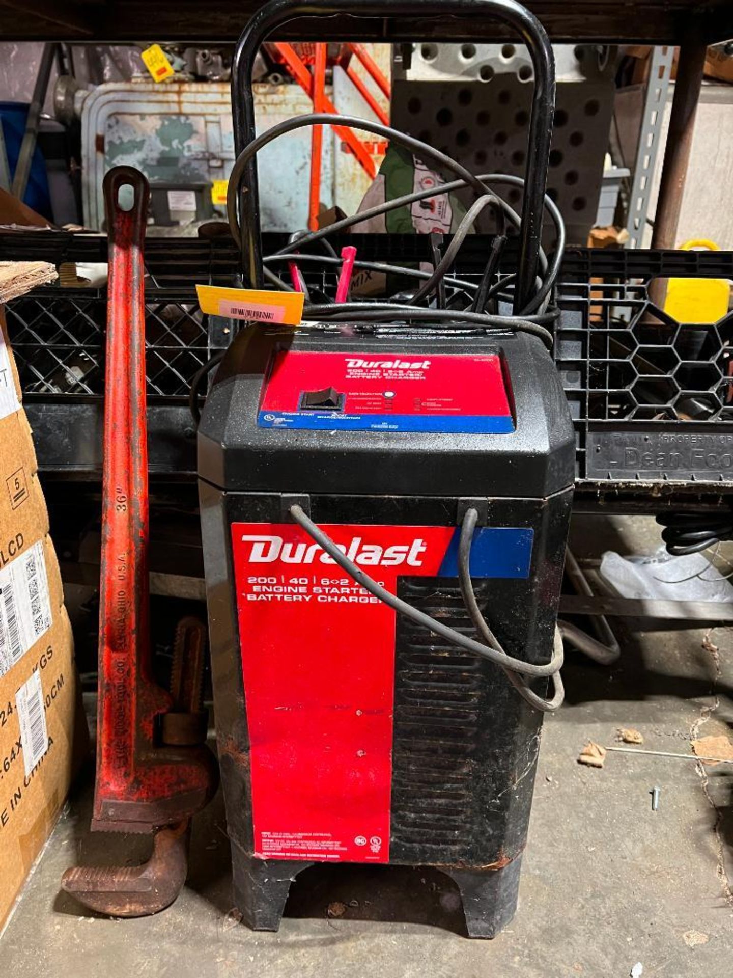 Duralast Engine Started/Battery Charger, Model: DL-2000 - Rigging Fee: $25