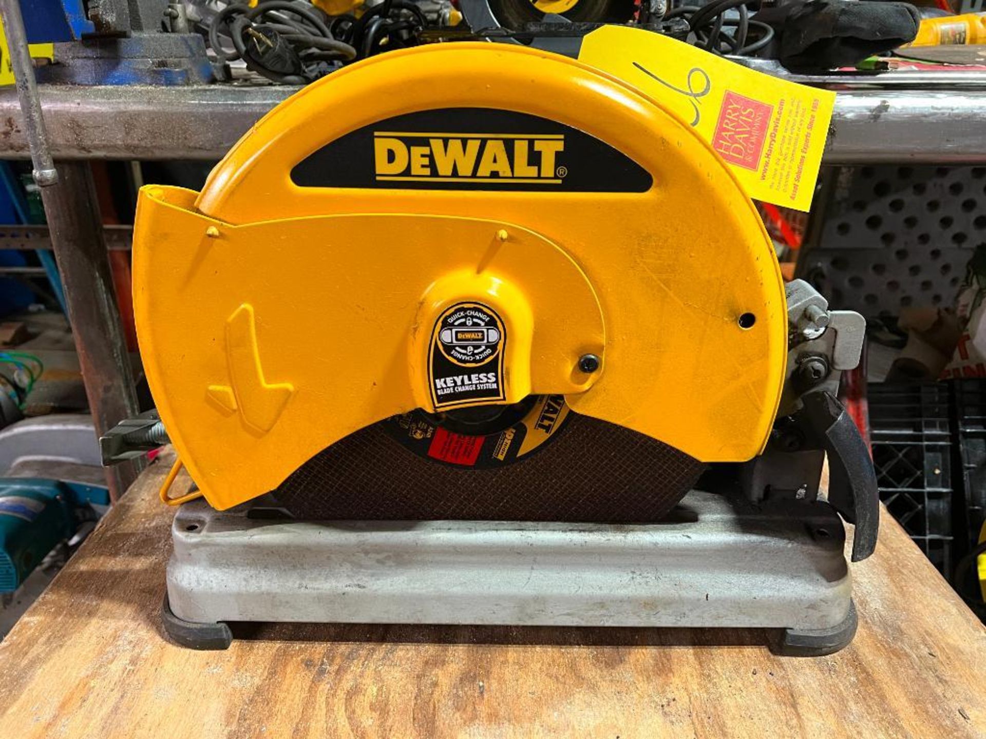 DeWalt 14" Chop Saw, Model: D28715 - Rigging Fee: $25