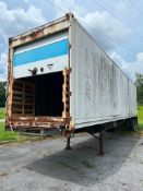 1972 Dorsey 40' Tandem Axel Trailer with (2) Blowers and Roll-Up Door, S/N: 95430 - Rigging Fee: $10