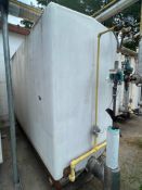 Purity Manufacturing 1,500 Gallon Jacketed S/S Rectangular Tank, S/N: 235 with Vertical Agitation an