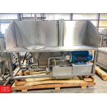 S/S Blending Table with (2) Fristam 30 HP and Other HP Pumps, 4" and 3" S/S Butterfly Valves and Cla