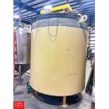 Bliss EZ Melt S/S 15,000 LB Capacity Melting Tank, Mounted on Load Cells - Rigging Fee= $400