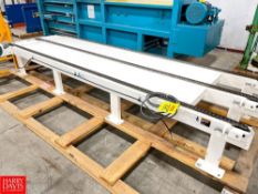 Pallet Conveyor with Drive , Dimensions = 136.5" Length x 37" Width - Rigging Fee= $200