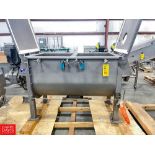 Hayes amd Stolz S/S Paddle Mixer, Model: HP/-0613, S/N: 2894101 with 5 HP SEW EURO Drive Motor and G