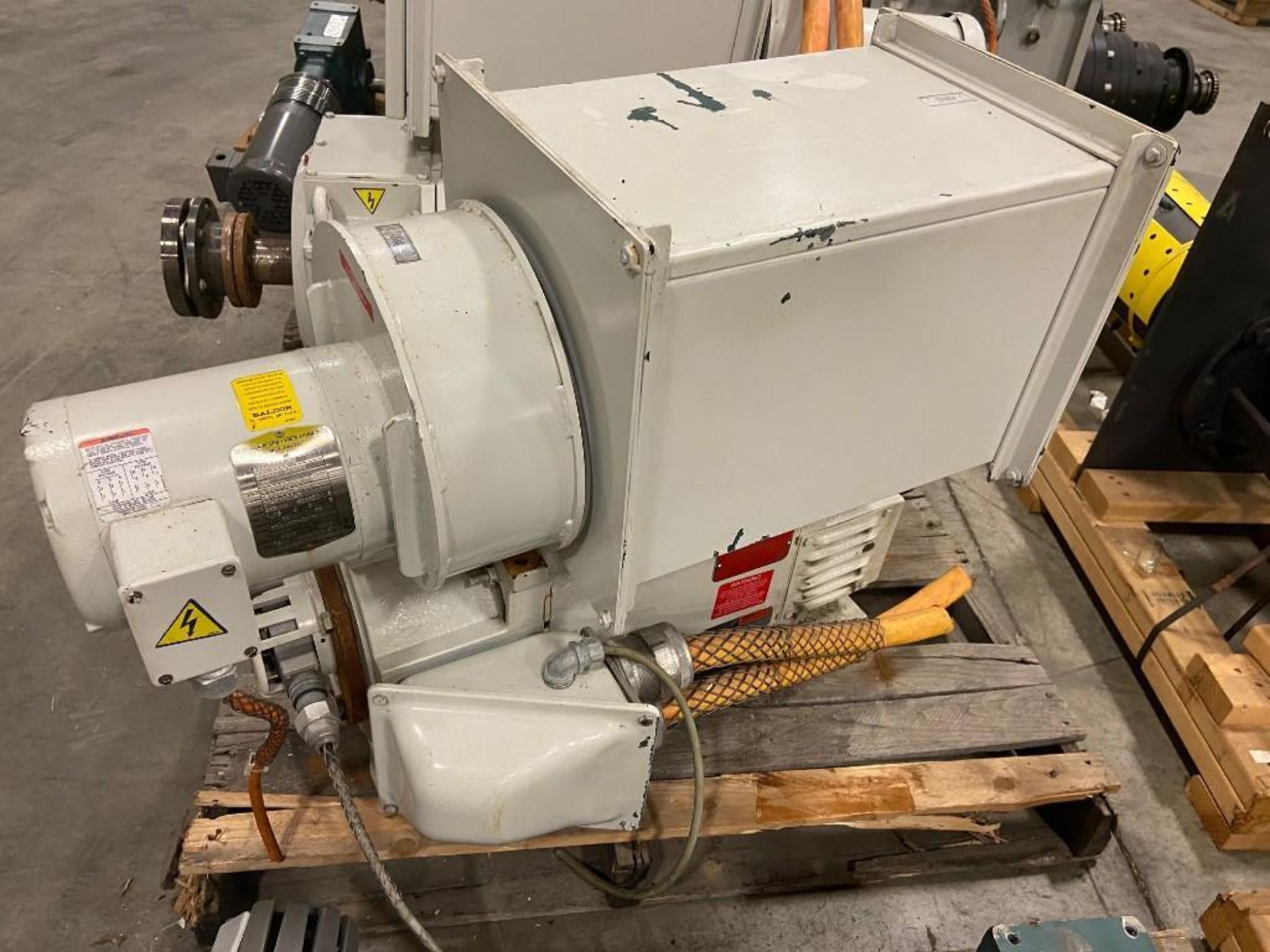 Baldor/Reliance/Unico 114 HP AC Electric Motor with Air Cooling and Encoder - Rigging Fee= $50 - Image 2 of 4