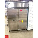 Continental S/S 2-Door Freezer, Model: 2FE-LT-SS, S/N: 15446421 - Rigging Fee= $100