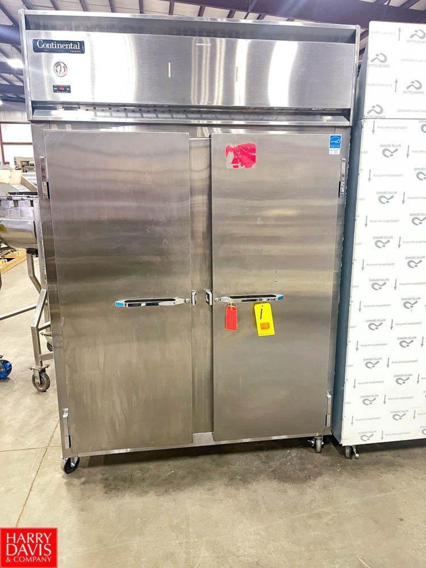 Continental S/S 2-Door Freezer, Model: 2FE-LT-SS, S/N: 15446421 - Rigging Fee= $100