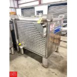 Hoover 316 Gallon S/S Dimple Jacketed Liquitote - Rigging Fee= $50