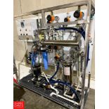 H20 Solutions Skid-Mounted USP Purified Water System, S/N: 93886, with Glasco UV Light (Location - P