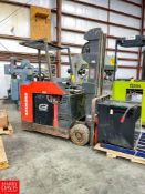 Raymond 5,000 LB Capacity Stand-Up Electric Forklift , Model: 650-C50TT , S/N: 650-98-08107, 193" MA