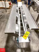 S/S Conveyor Frame , Dimensions = 87" Length x 29" Width - Rigging Fee= $75