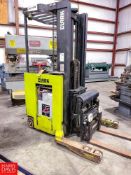 Clark 2,850 LB Capacity Stand-Up Electric Forklift, Type NARROW AISLE , Model: NP150 , S/N: NP15D-01