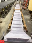 S/S Frame Belt Conveyor, Dimensions = 274" Length x 19.75" Width with Drive and Intralox Belt - Rigg