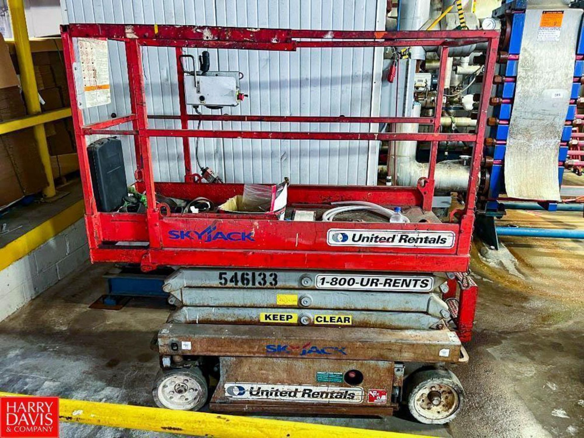 Sky Jack Scissor Lift (Location: Dothan, AL) - Rigging Fee: $350